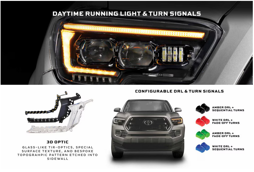 Morimoto 2016-2023 Toyota Tacoma XB Evo LED Headlights