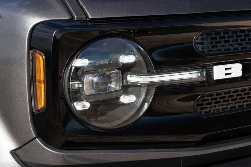 Morimoto 2021+ Ford Bronco XB LED Headlights (white DRL)