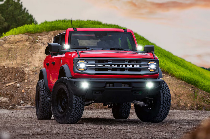 Morimoto 2021+ Ford Bronco XB LED Headlights (white DRL)