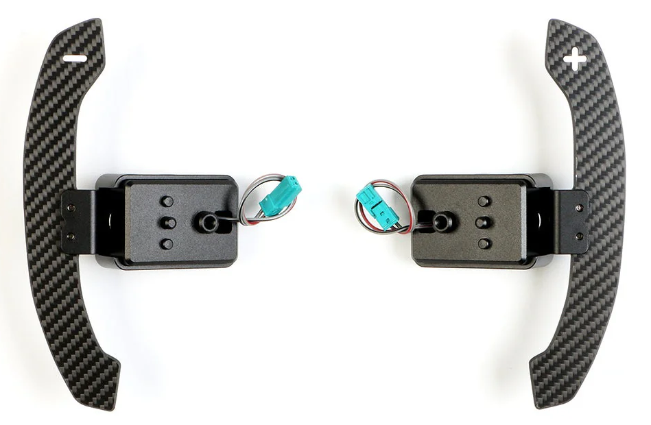 AutoTecknic Magnetic Corsa Shift Paddles BMW G90/ G99 M5 (Satin Carbon Finish)