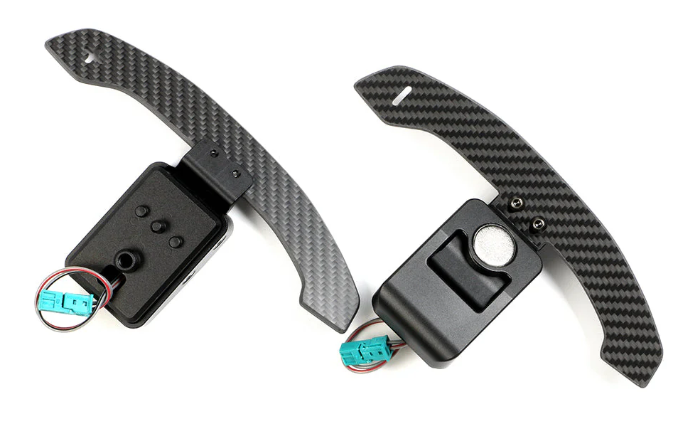 AutoTecknic Magnetic Corsa Shift Paddles BMW G90/ G99 M5 (Satin Carbon Finish)
