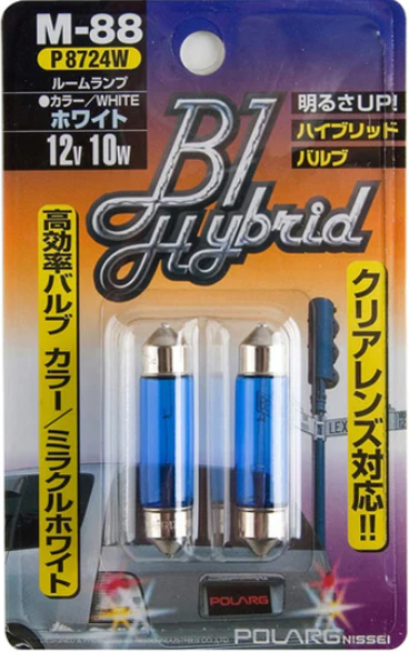 Polarg M-88 Bl Hybrid Hyper White 10x44 Bulb 12v/10w