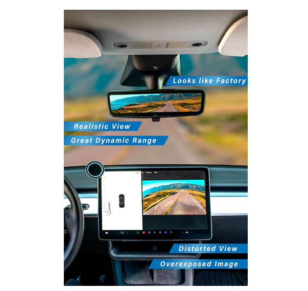 Digital Rearview E-Mirror 2017-2023 Tesla Model Y