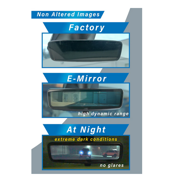 Digital Rearview E-Mirror 2017-2023 Tesla Model Y