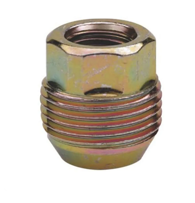 Gorilla GM Acorn with Outside Thread Lug Nut - 7/8" (22mm) Hex - 1/2"-20 Thread Size - Zinc Finish