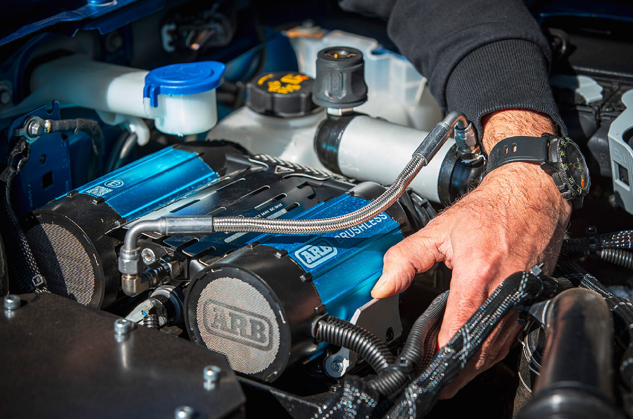 ARB Brushless Twin Motor Onboard 12V Air Compressor