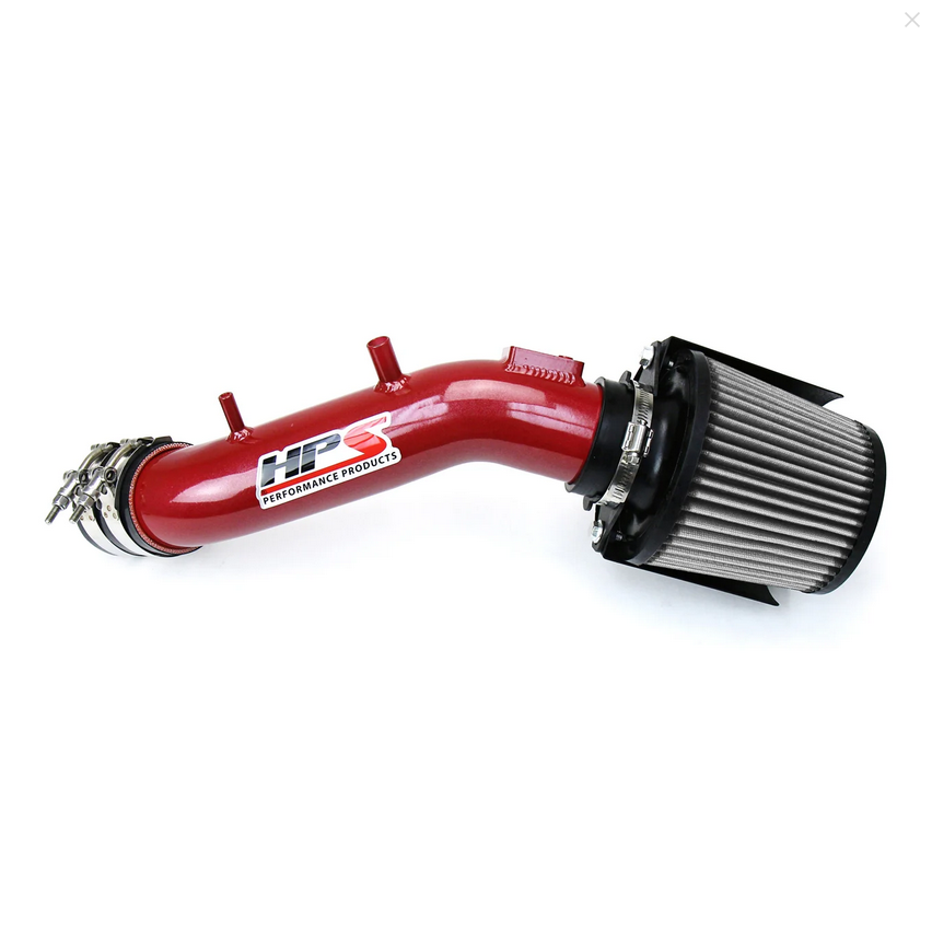 HPS Performance Short Ram Air Intake Kit 2003-2007 Honda Accord 2.4L with MAF Sensor SULEV (Includes Heat Shield)