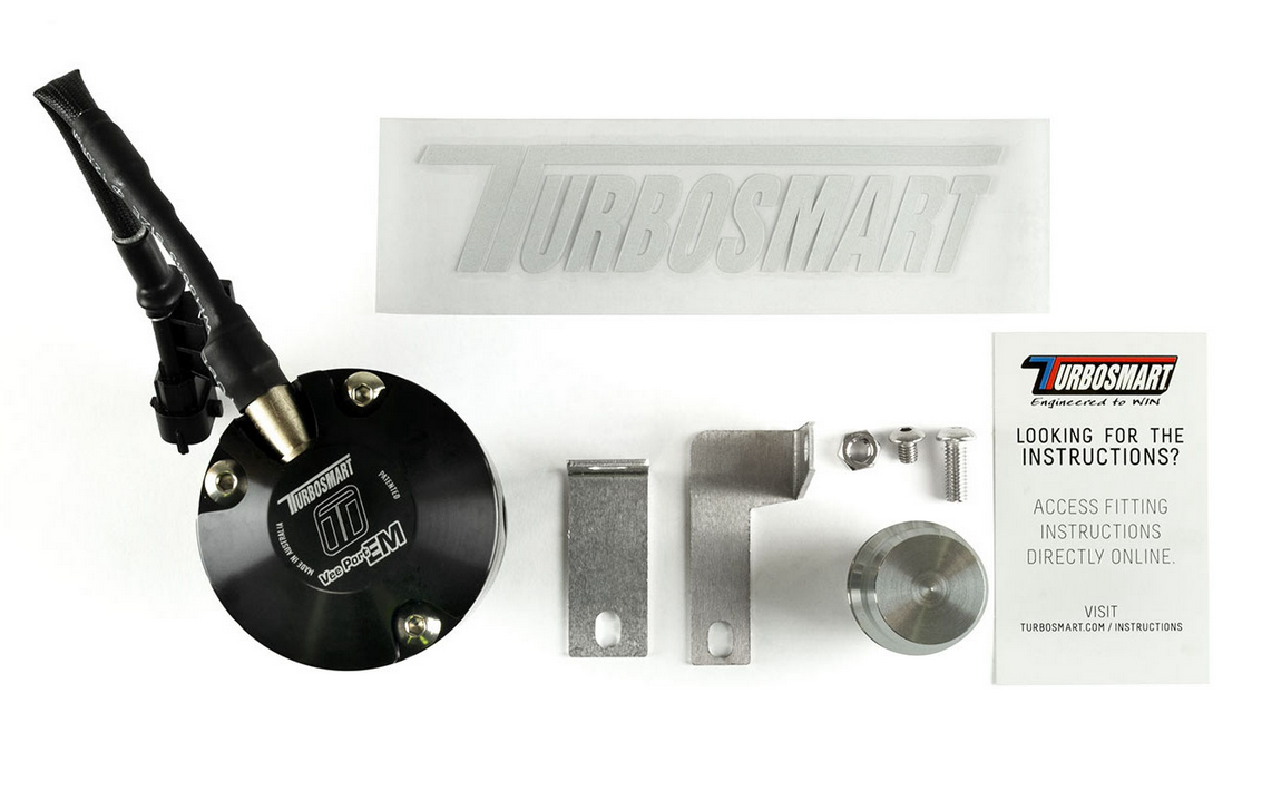 Turbosmart Vee Port EM Blow Off Valve Suit Ford F150 3.5L & 2.7L Ecoboost / Raptor Ecoboost (Black)