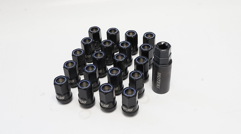 Muteki HR38 Open End Lug Nuts M12x1.50