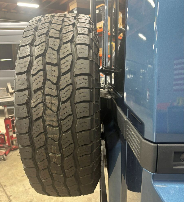 Agile Offroad Spare Tire Carrier Relocation Bracket for INEOS Grenadier