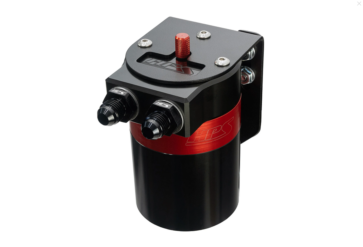 HPS Performance Aluminum Oil Catch Can Kit 2022-2025 Acura MDX Type S Turbo (3.0L)