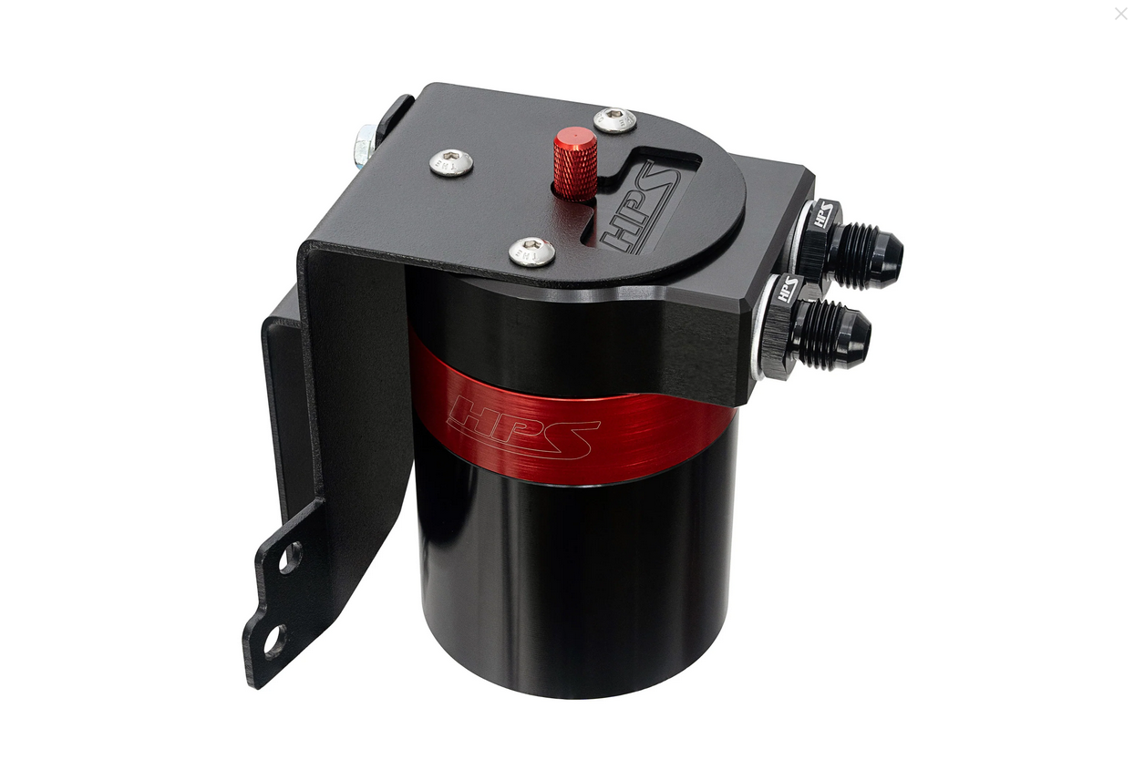 HPS Performance Aluminum Oil Catch Can Kit 2022-2025 Acura MDX Type S Turbo (3.0L)