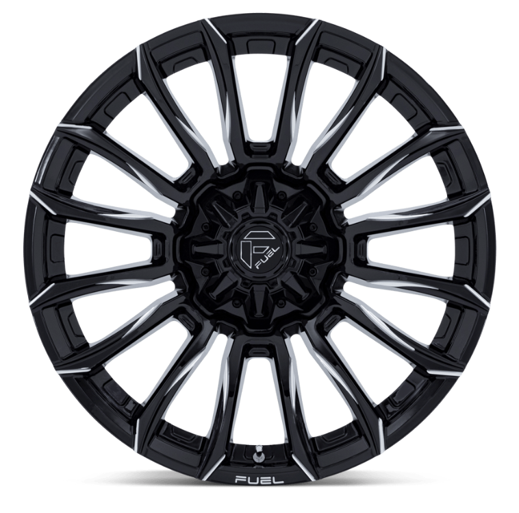 20x10 Fuel Blade FC889 Gloss Black Milled