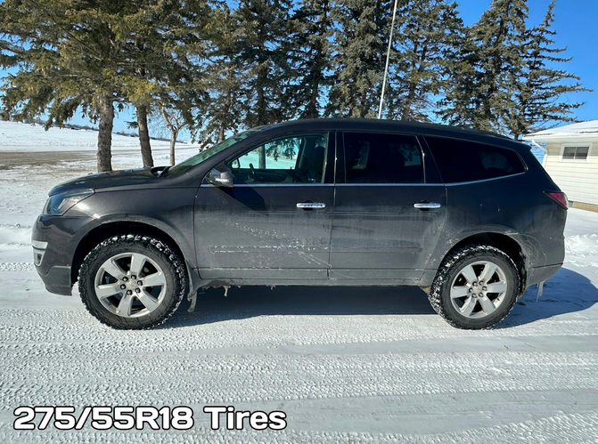 Traxda Leveling Kit 2007-2016 GMC Acadia 2009-2017 Chevy Traverse – 1.75″ FRONT 1″ REAR LIFT KIT