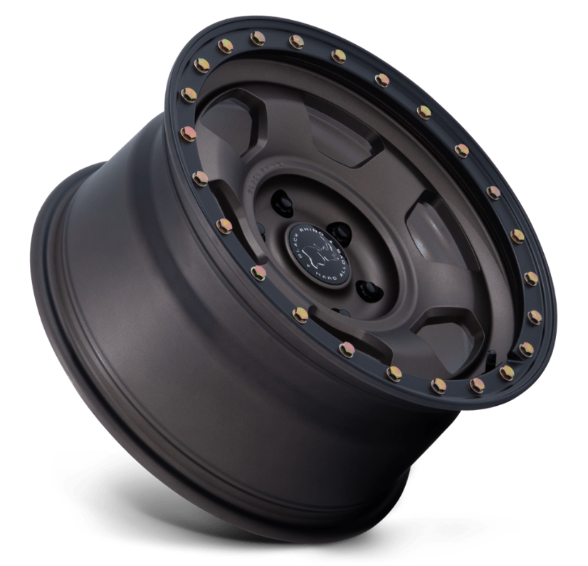 17x8.5 Black Rhino BR029 Trooper Burnt Bronze w/ Matte Black Lip