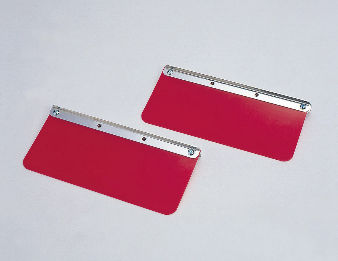 Cusco Urethane Mud Flaps 1993-2001 Subaru Impreza (GC8 4 door) - Red