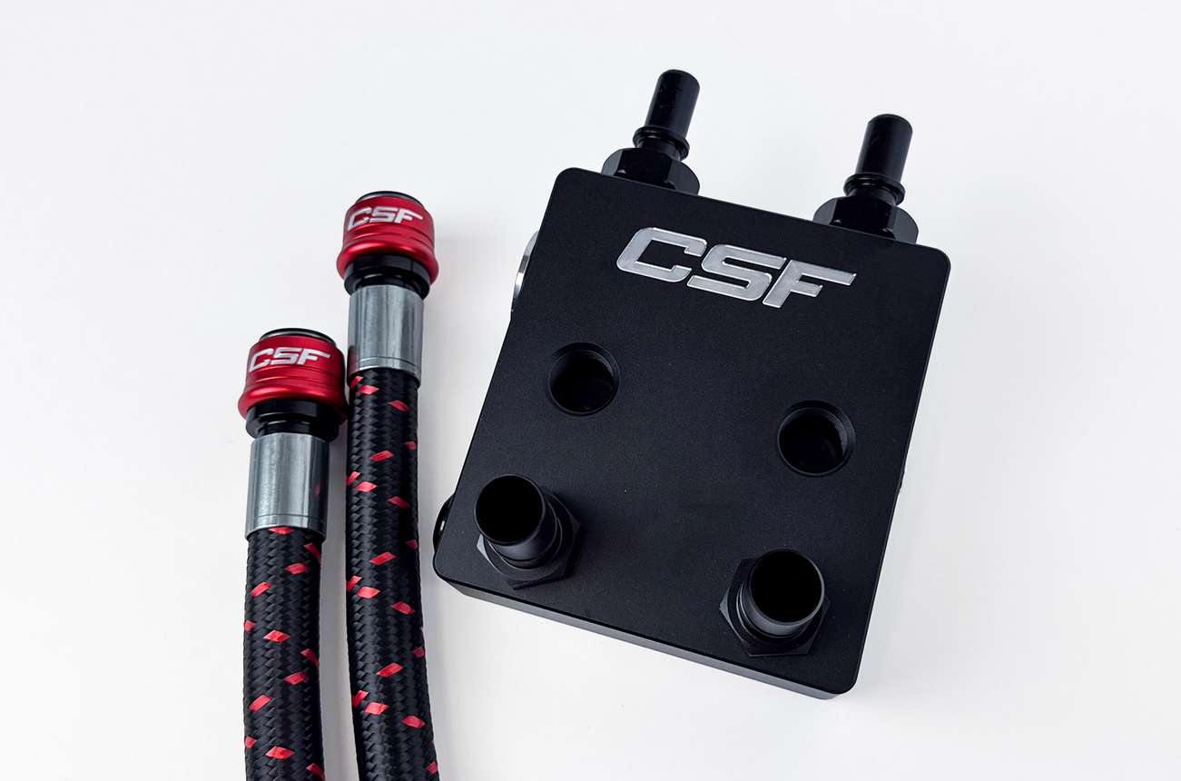 CSF External Transmission Oil Cooler kit Ford Bronco 2.7L