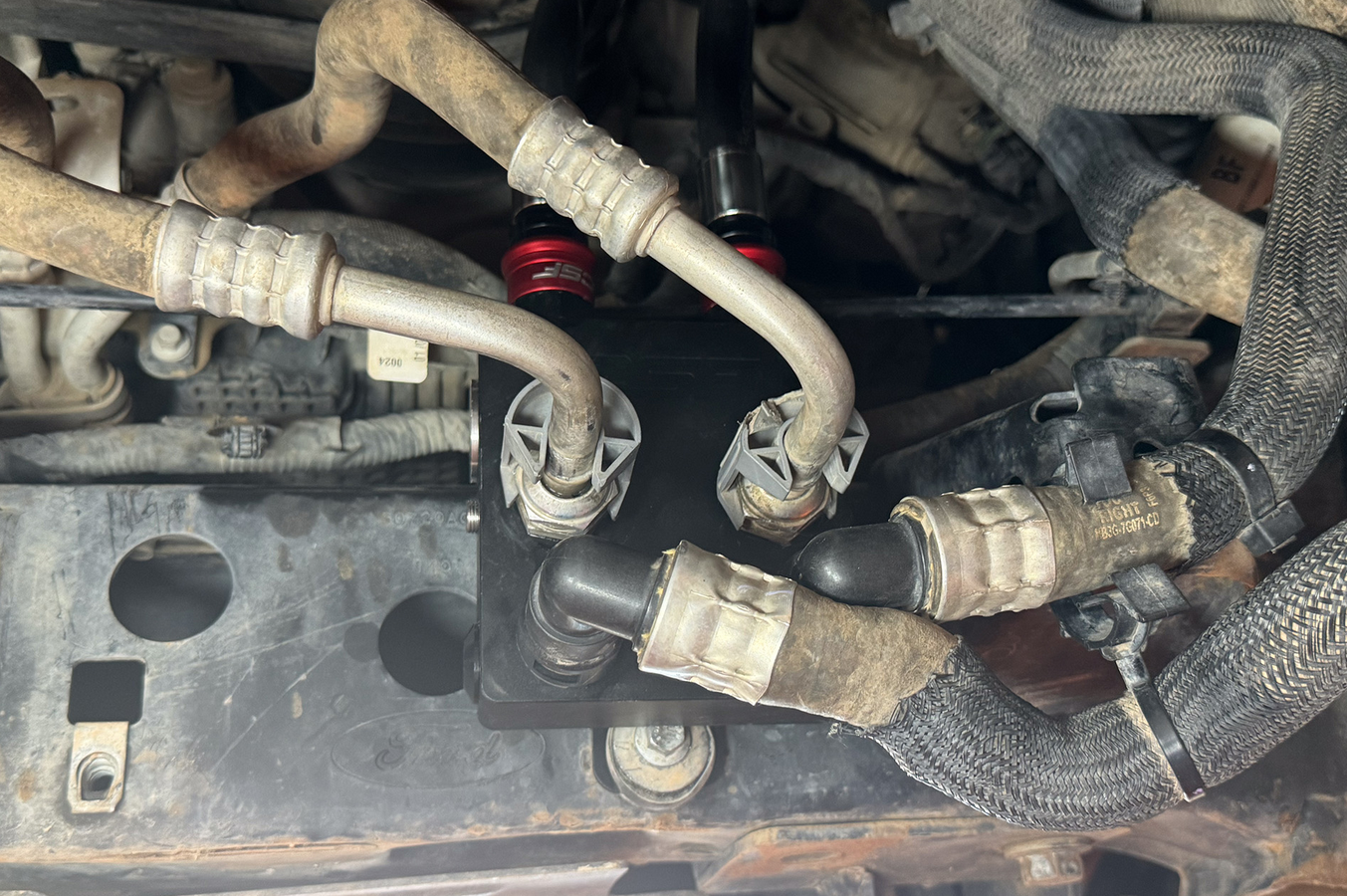 CSF External Transmission Oil Cooler kit Ford Bronco 2.7L