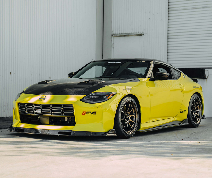 Seibon MB-Style Carbon Fiber Front Lip For 2023-2025 Nissan Z