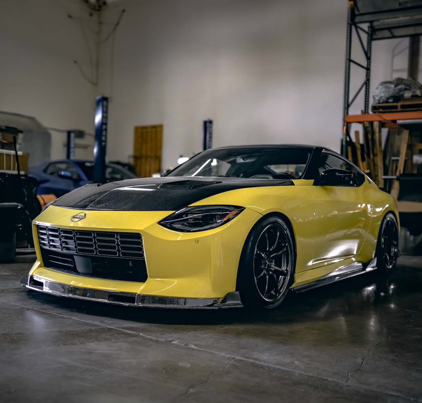 Seibon MB-Style Carbon Fiber Front Lip For 2023-2025 Nissan Z