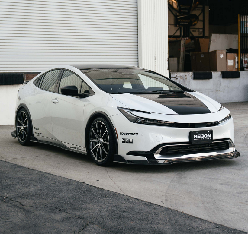 Seibon MB-Style Carbon fiber Front Lip for 2023-2025 Toyota Prius / Prius Prime