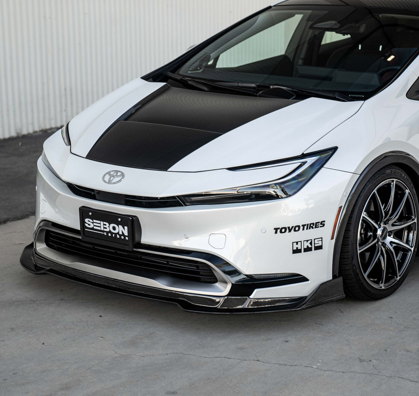 Seibon MB-Style Carbon fiber Front Lip for 2023-2025 Toyota Prius / Prius Prime