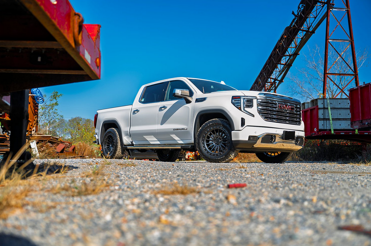 17x9.0 Arena Mesa Satin Black w/ Glossy Black Lip