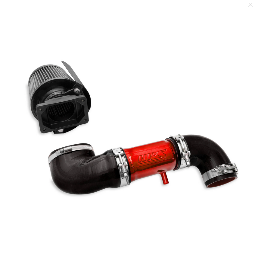 HPS Performance Shortram Air Intake with Heat Shield 1991-1999 Mitsubishi 3000GT DOHC Non Turbo (V6 3.0L)