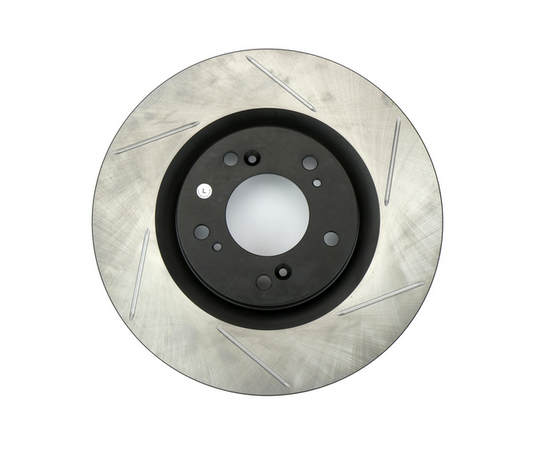 StopTech Slotted Front Rotors 2000-2009 Honda S2000 (left)