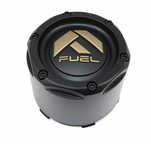 Fuel Off Road MT Matte Black/Bronze Snap in Cap for 8x6.5
