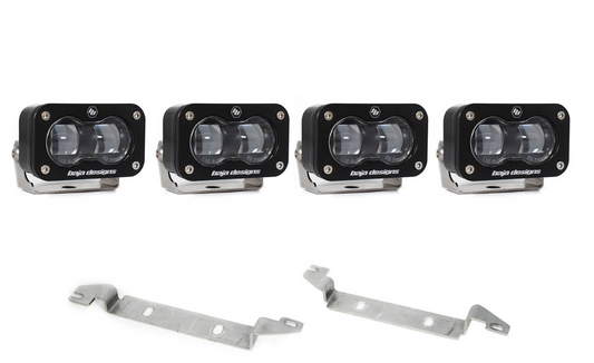 Baja Designs S2 SAE OEM Fog Light Replacement Kit - 2025-On Toyota 4Runner (NOTE: Non-TRD Pro)