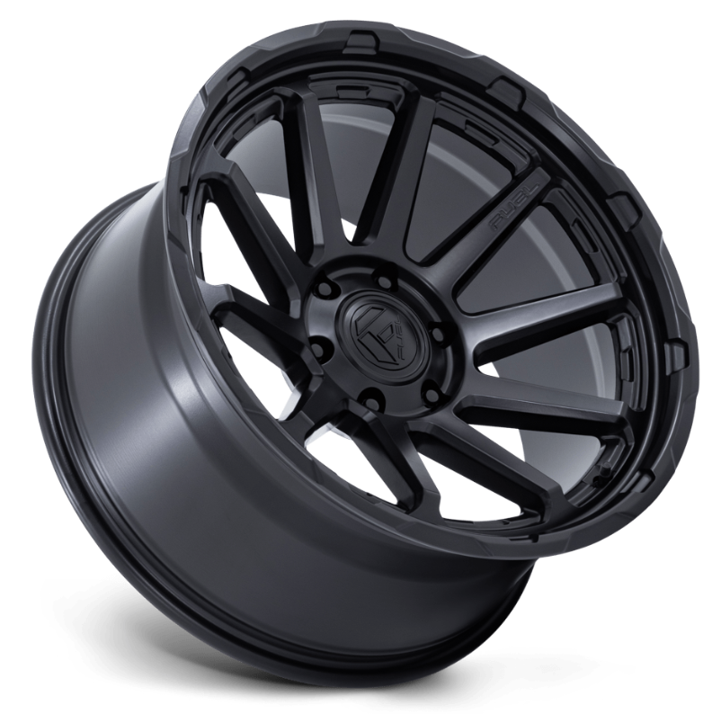 22x9.0 Fuel Circuit FC887 Matte Black