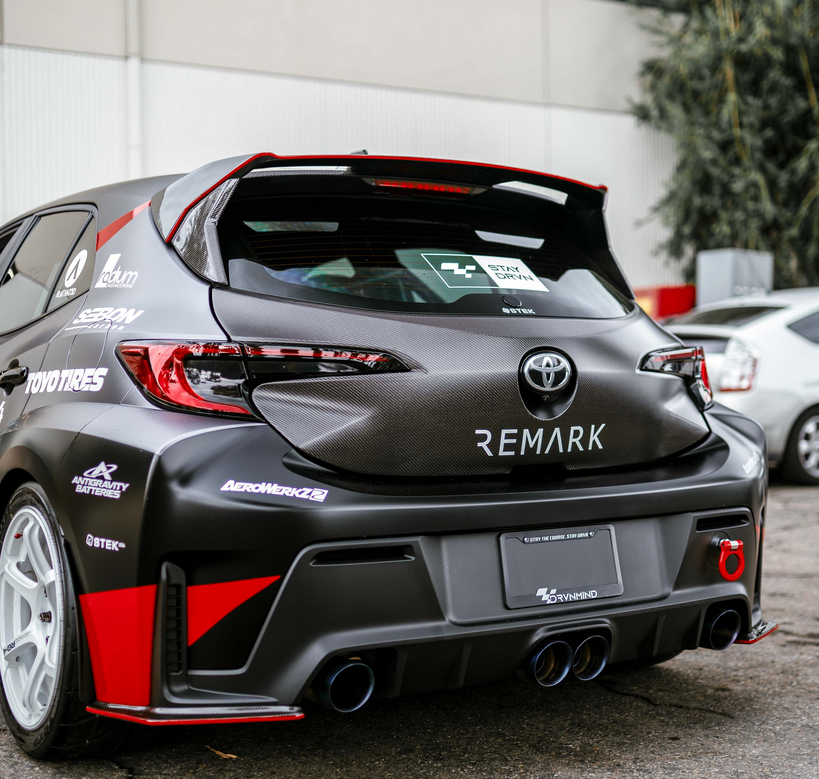 Seibon OEM-style carbon fiber rear spoiler for 2023-2025 Toyota GR Corolla