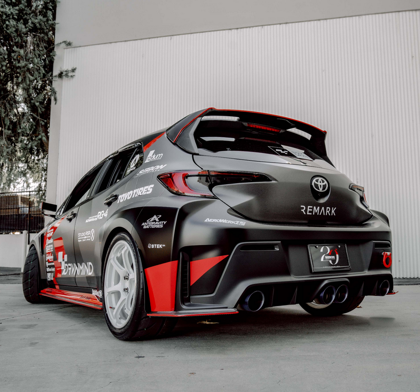 Seibon OEM-style carbon fiber rear spoiler for 2023-2025 Toyota GR Corolla