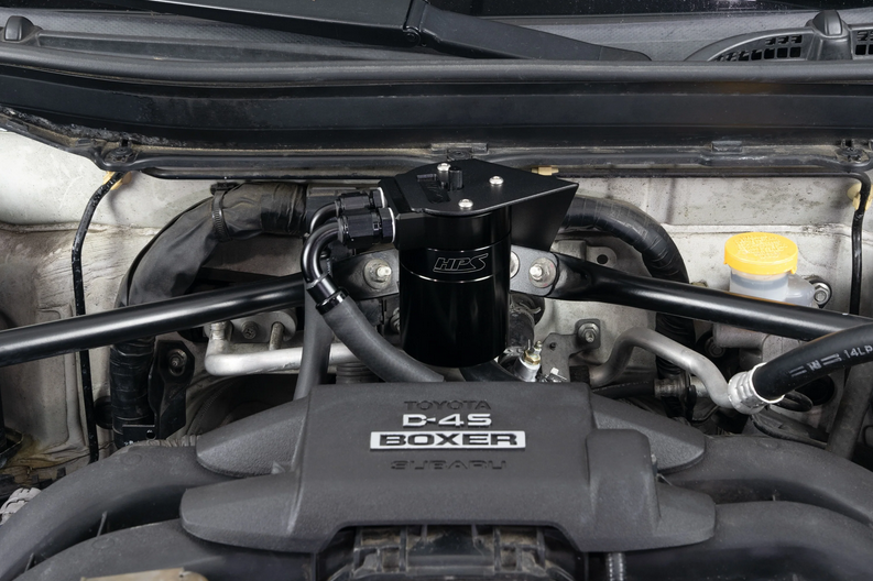 HPS Performance Aluminum Oil Catch Can Kit 2013-2016 Scion FR-S / 2017-2020 Toyota 86 / 2013-2020 Subaru BRZ 2.0L FA20/FA20D