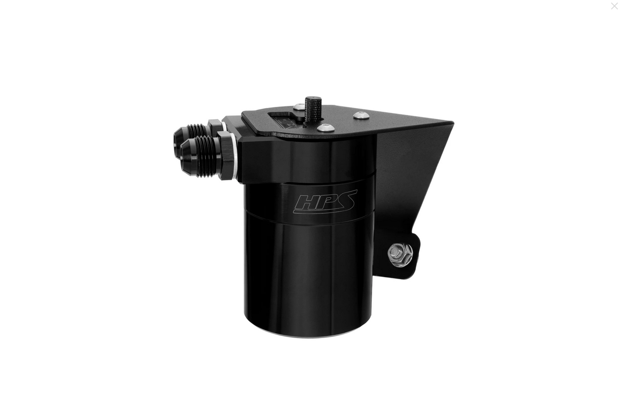 HPS Performance Aluminum Oil Catch Can Kit 2013-2016 Scion FR-S / 2017-2020 Toyota 86 / 2013-2020 Subaru BRZ 2.0L FA20/FA20D