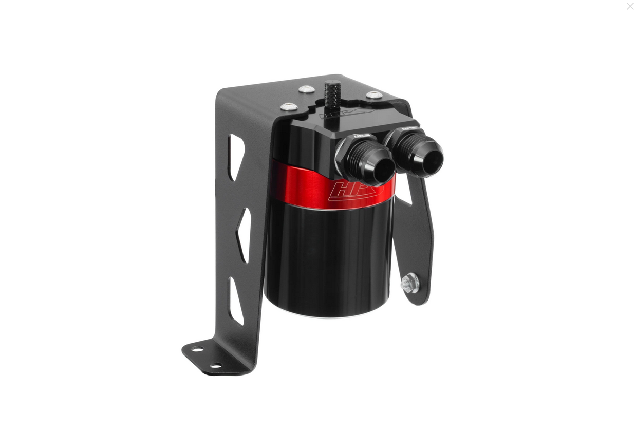 HPS Performance Aluminum Oil Catch Can Kit 2025-2026 Toyota 4Runner / 2024-2025 Toyota Land Cruiser / 2024-2025 Toyota Tacoma (2.4L)