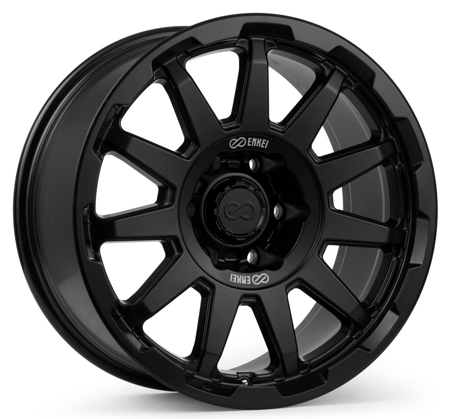 17x9.0 Enkei Trail-Cross Matte Black