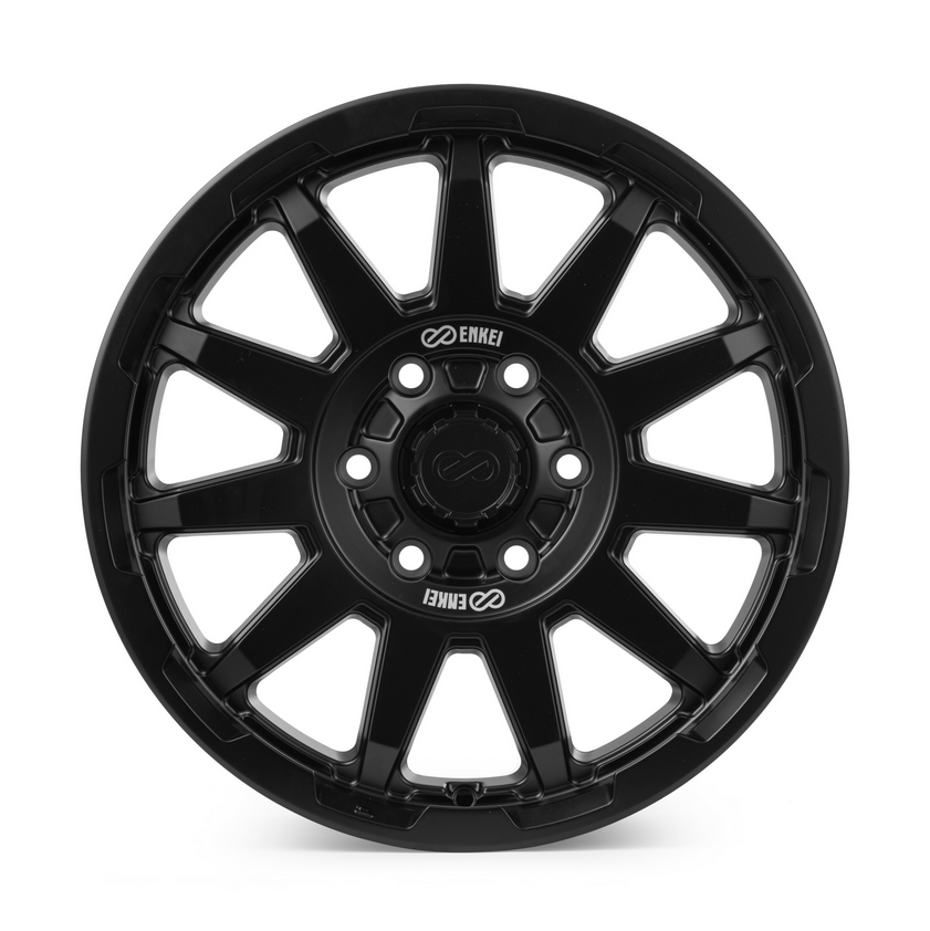 17x9.0 Enkei Trail-Cross Matte Black