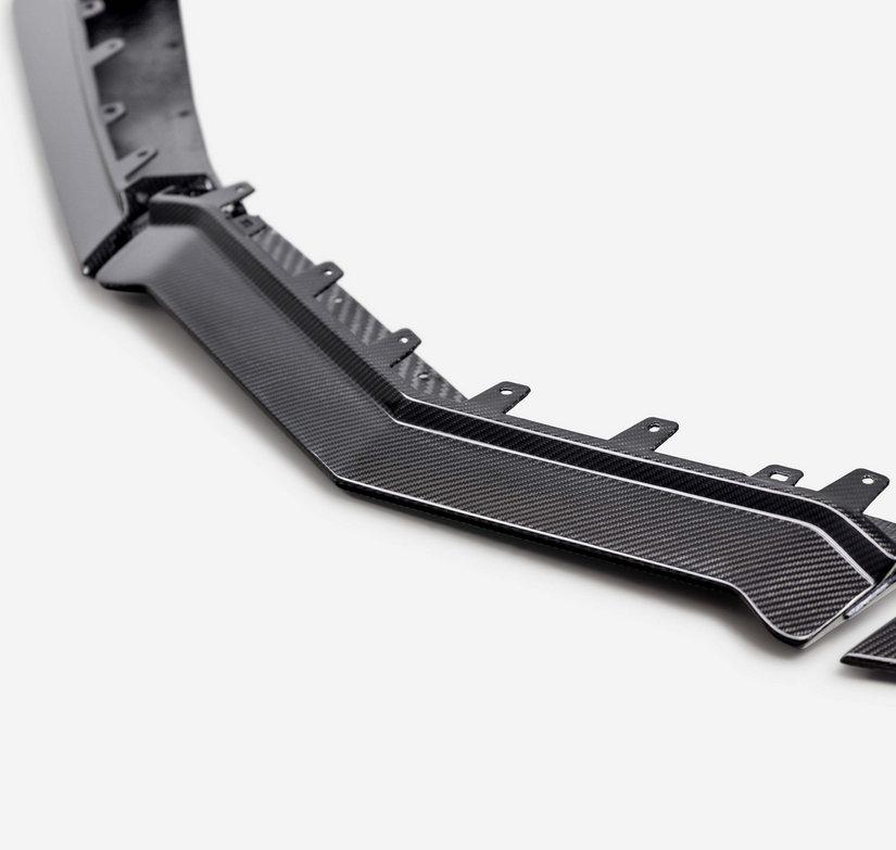 Anderson Composites Type-OE carbon fiber front lip for 2023 Chevrolet C8 Z06