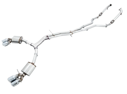 AWE Tuning Touring Edition Exhaust Non-Resonated 2018-2024 Audi S5 Sportback (B9)