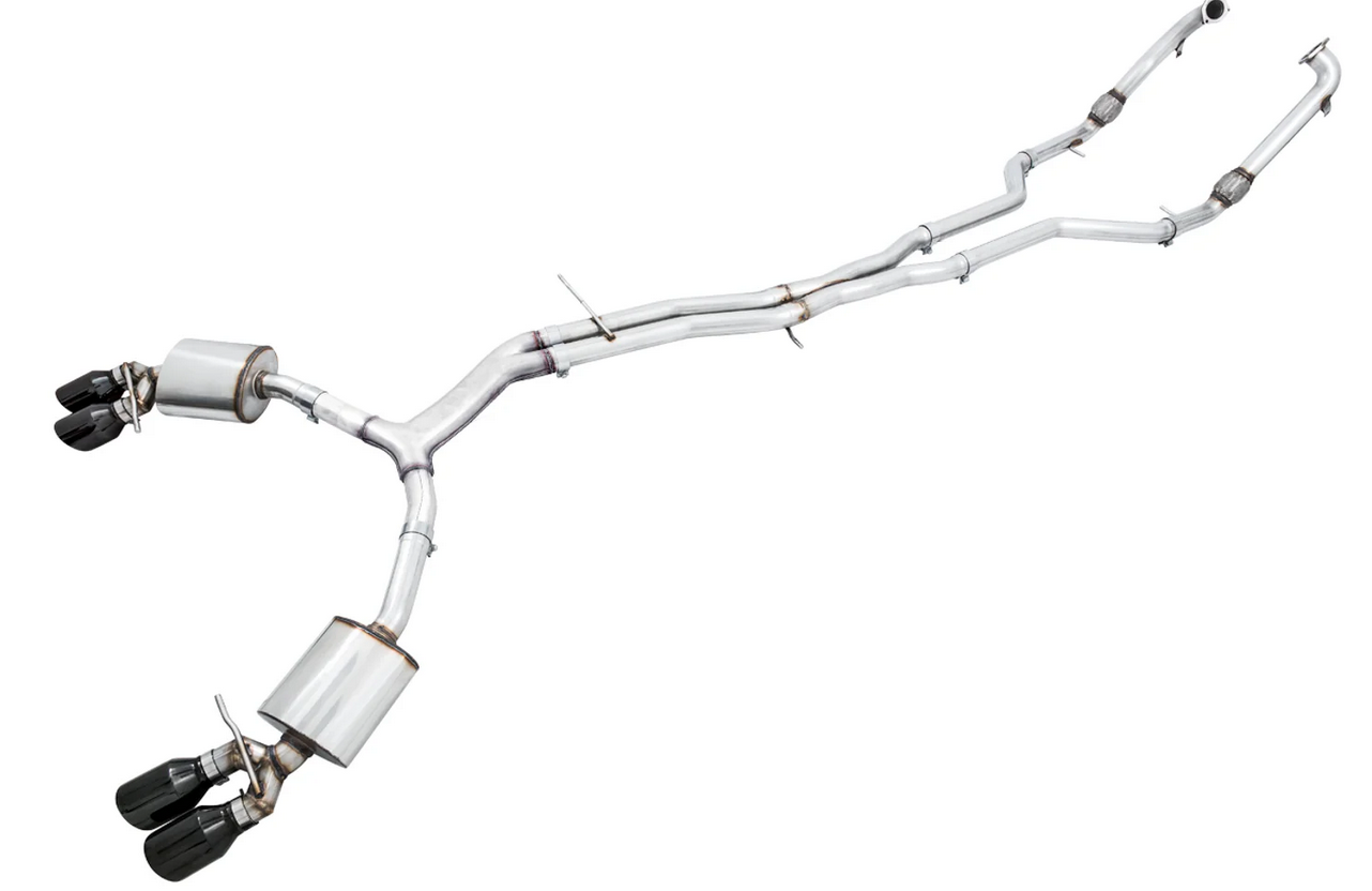 AWE Tuning Touring Edition Exhaust Non-Resonated 2018-2024 Audi S5 Sportback (B9)