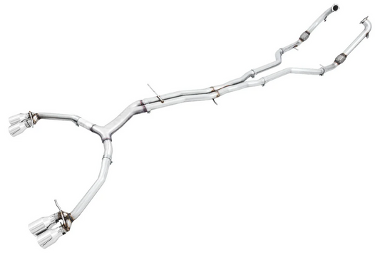 AWE Tuning Track Edition Exhaust Non-Resonated 2018-2024 Audi S5 Sportback (B9)