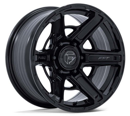 17x8.5 Fuel Gambit FC892 Gloss Black