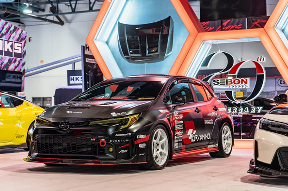 CSF 2-Stepped-Core Intercooler 2023-2025 Toyota GR Corolla / 2020-2025 GR Yaris (1.6L)