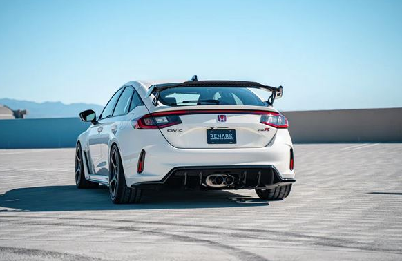 Remark Full Titanium Sport Touring Exhaust + SUS304 Front Overpipe 2023+ Honda Civic Type R (FL5)