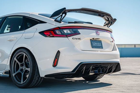 Remark Full Titanium Sport Touring Exhaust + SUS304 Front Overpipe 2023+ Honda Civic Type R (FL5)