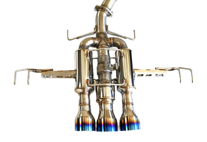 Invidia R400 Titanium Tip Full Cat Back Exhaust 2022-2025 Honda Civic Type R FL5