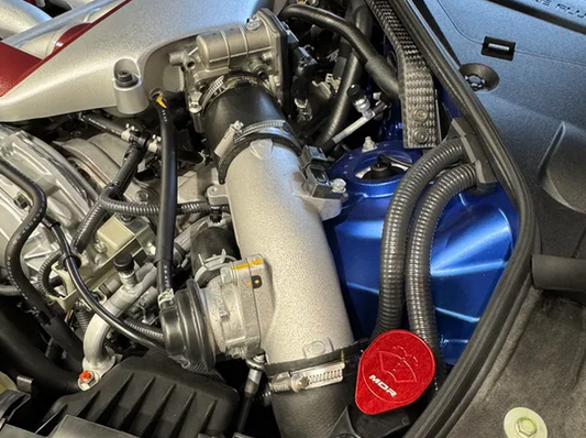 MDR Industries Billet Windshield Washer Reservoir Covers Nissan GTR (R35)