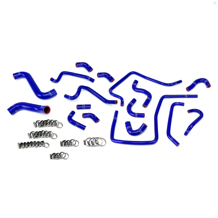 HPS Silicone Radiator, Heater and Ancillary Coolant Hose Kit Subaru 2002-2003 Impreza WRX 2.0L Turbo